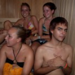 Essen, Schwimmen und Genießen